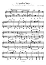 A Nostalgic Waltz for Solo Piano in E flat Minor